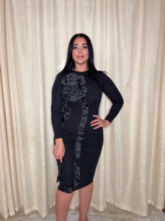 Robe élégante noir